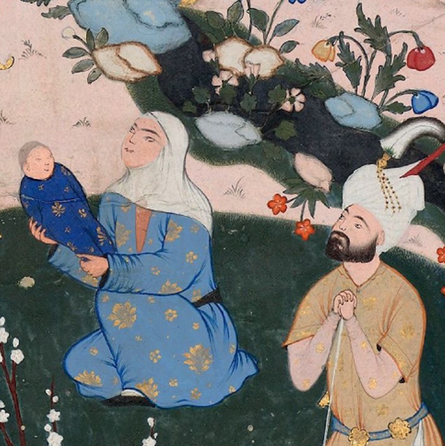 Bildstreifen Lebensanfang Islam - quadrat
