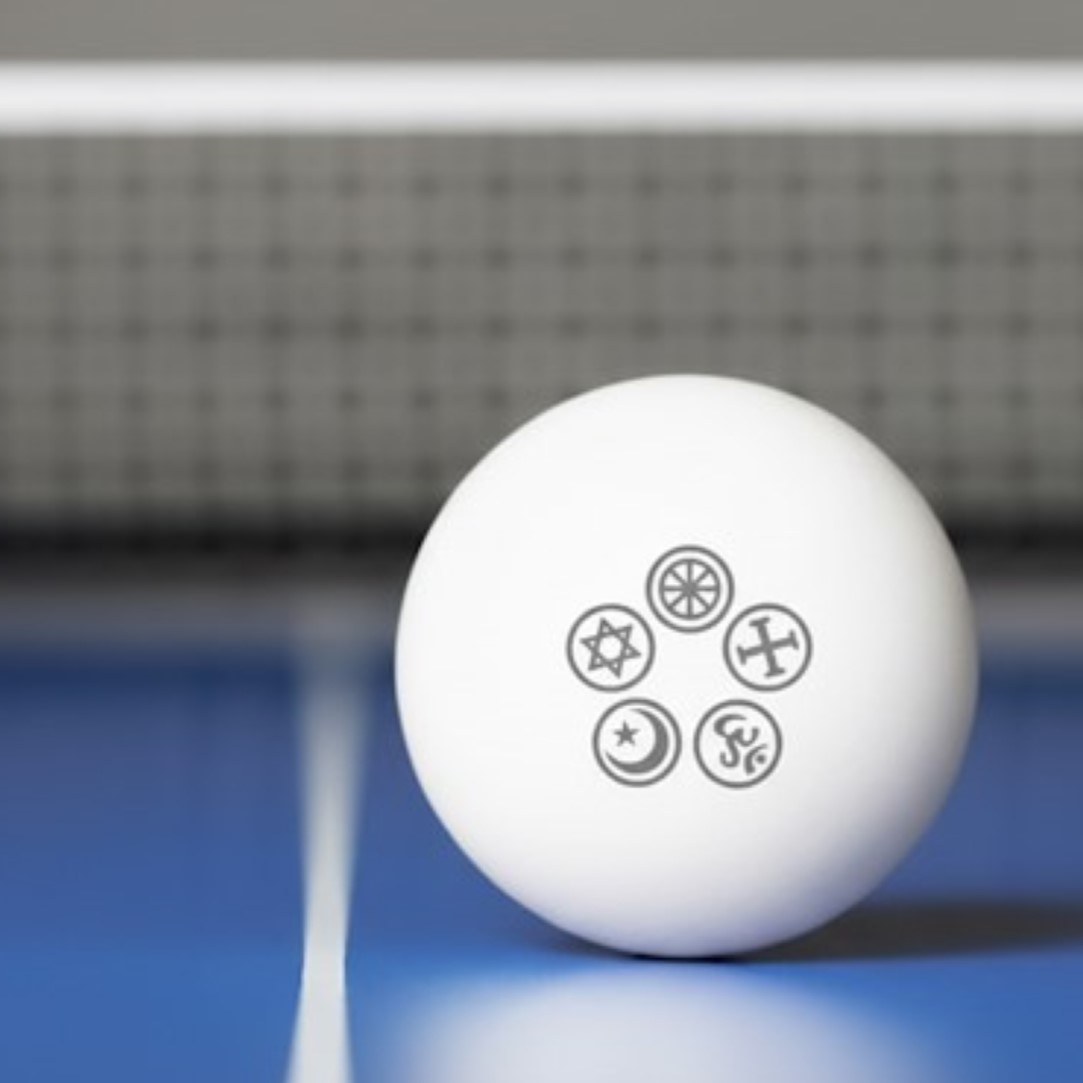 Pingpong Ball gross - quadrat